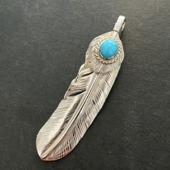 ゴローズ goro's [現行]上銀銀縄TQ特大フェザー(右)※模様入り – DELTAone