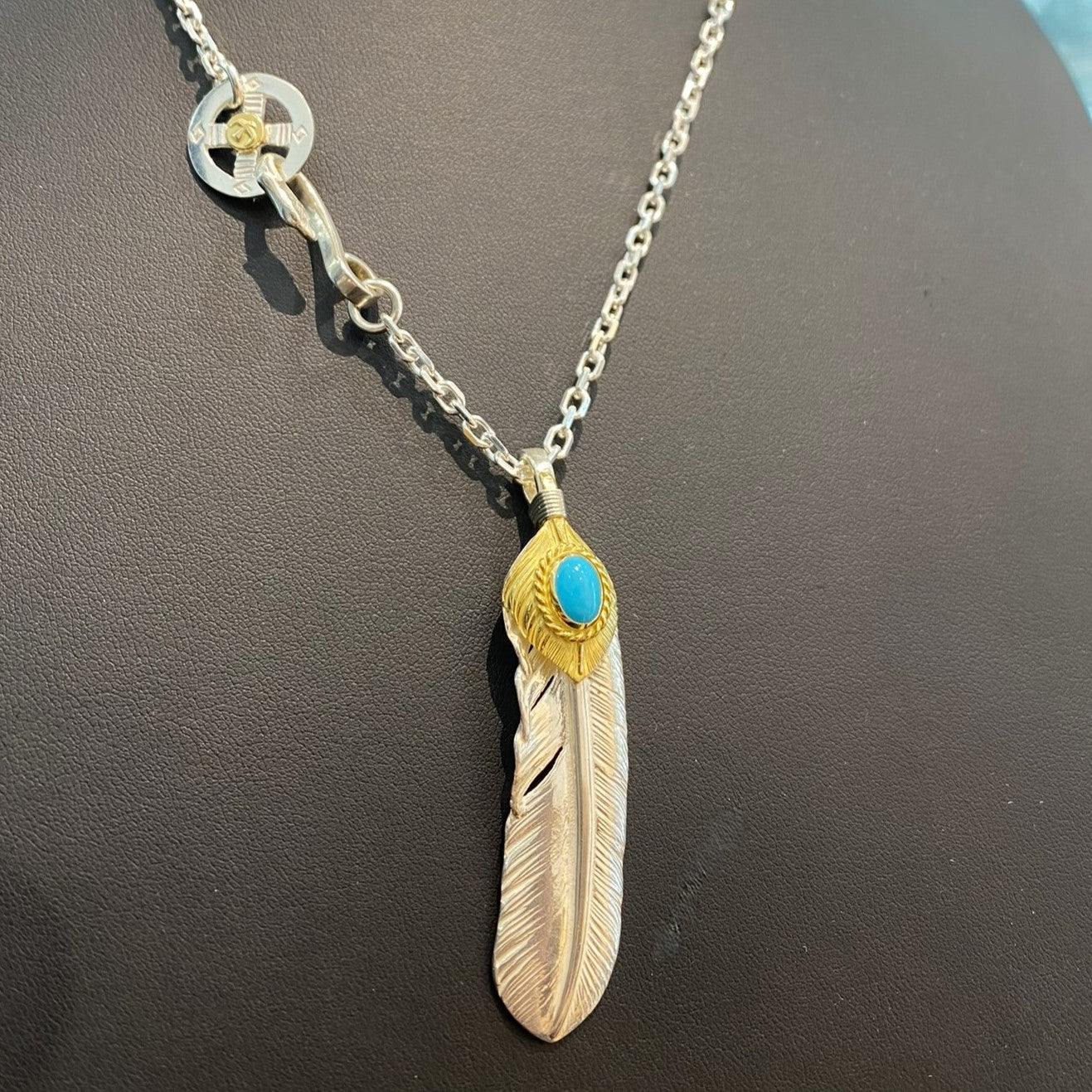 ゴローズ goro's [超美品][現行]上金金縄TQ特大フェザーSET(右)※SET