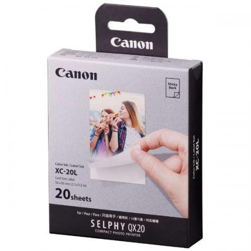 デンキチWeb / キヤノン Canon SELPHY QX20専用 カラーインク ラベル