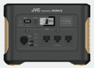 JVCのポータブル電源「JVC Powered by Jackery」｜電材堂【公式】