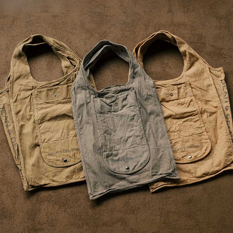 珈琲染めショッピングバッグ ブラウン| DEAN & DELUCA【公式】