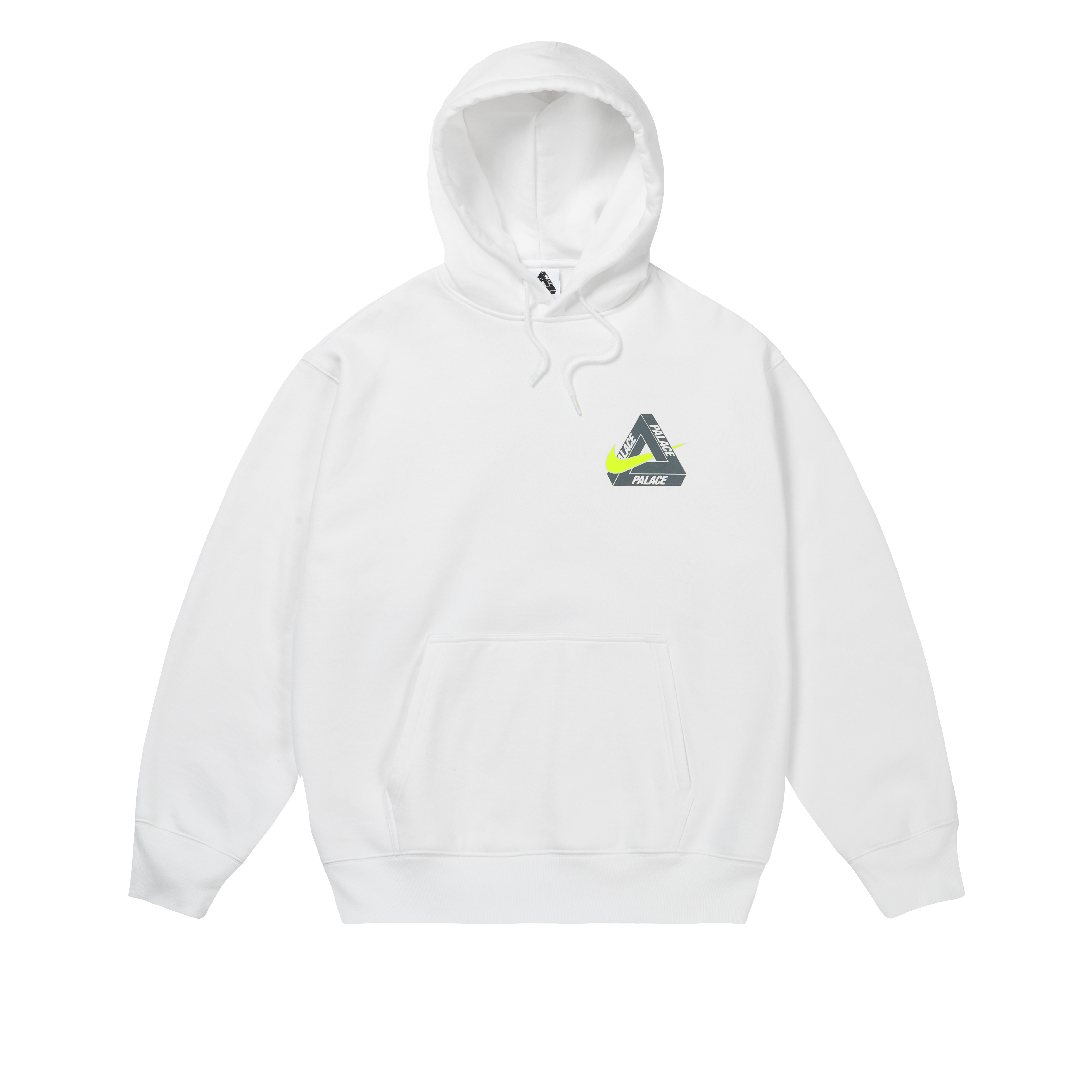 PALACE NIKE TRI SWOOSH HOOD WHITE | PALACE SKATEBOARDS