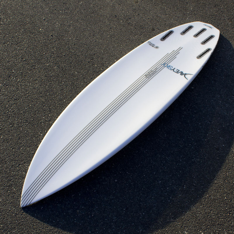 Turbo Ripper | Performance Hybrid Shortboard | DaveySKY Surfboards