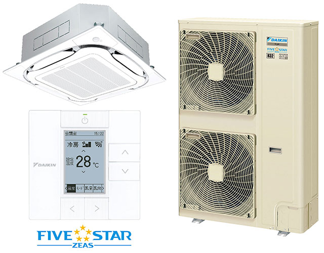店舗・オフィスエアコン『FIVE STAR ZEAS』新発売 | ニュースリリース