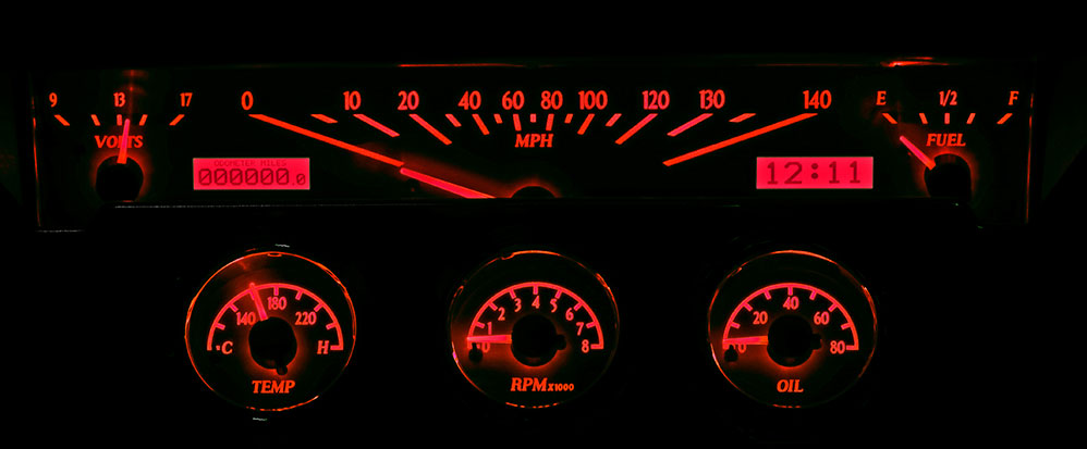 1961- 62 Chevy Impala VHX Instruments