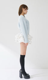 ファンシービーズDDロゴボリュームニットトップス – Darich (ダーリッチ)