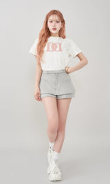 キルティングアップリケビジューTシャツ – Darich (ダーリッチ)