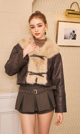 リボンベルトヴィンテージレザージャケット – Darich (ダーリッチ)