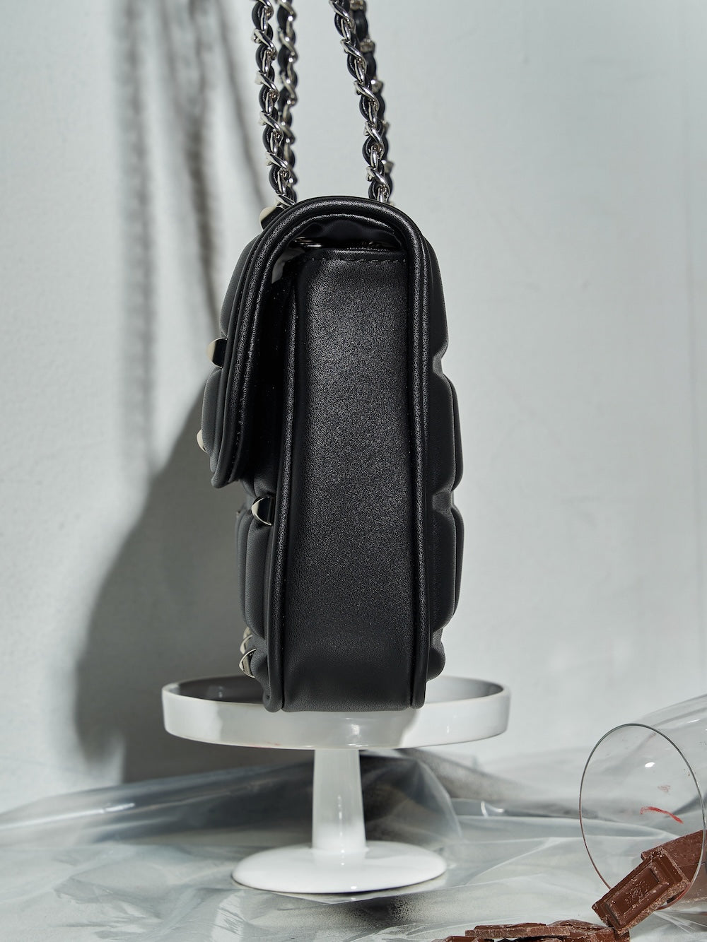 ブロックレザーショルダーバッグ – Darich (ダーリッチ)