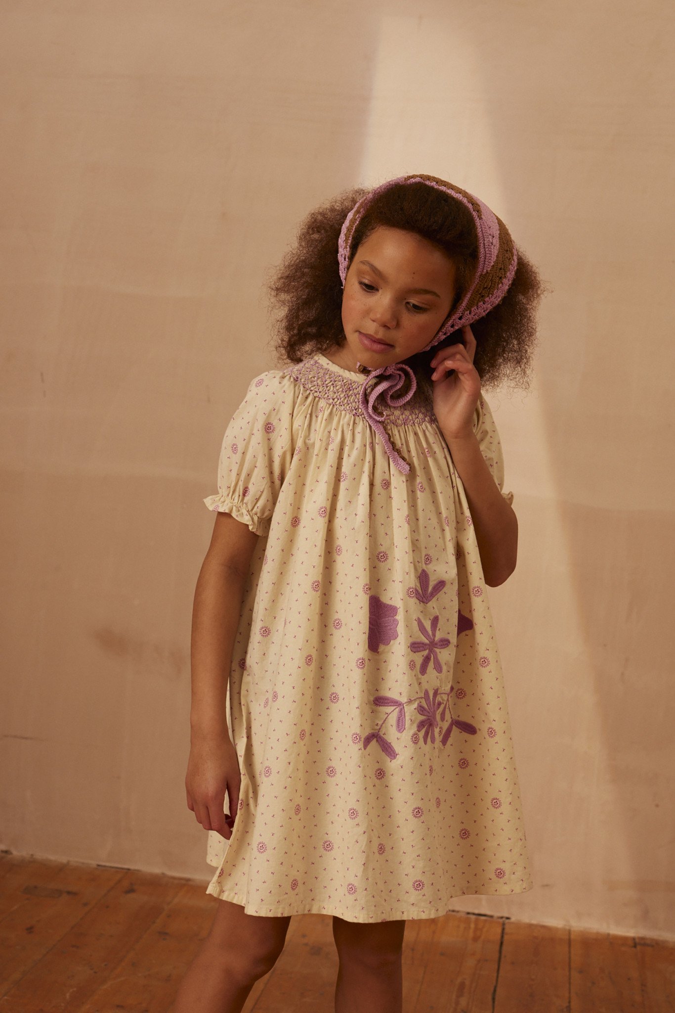 Sissy Smock Dress in Resort Calico – Darling Clementine