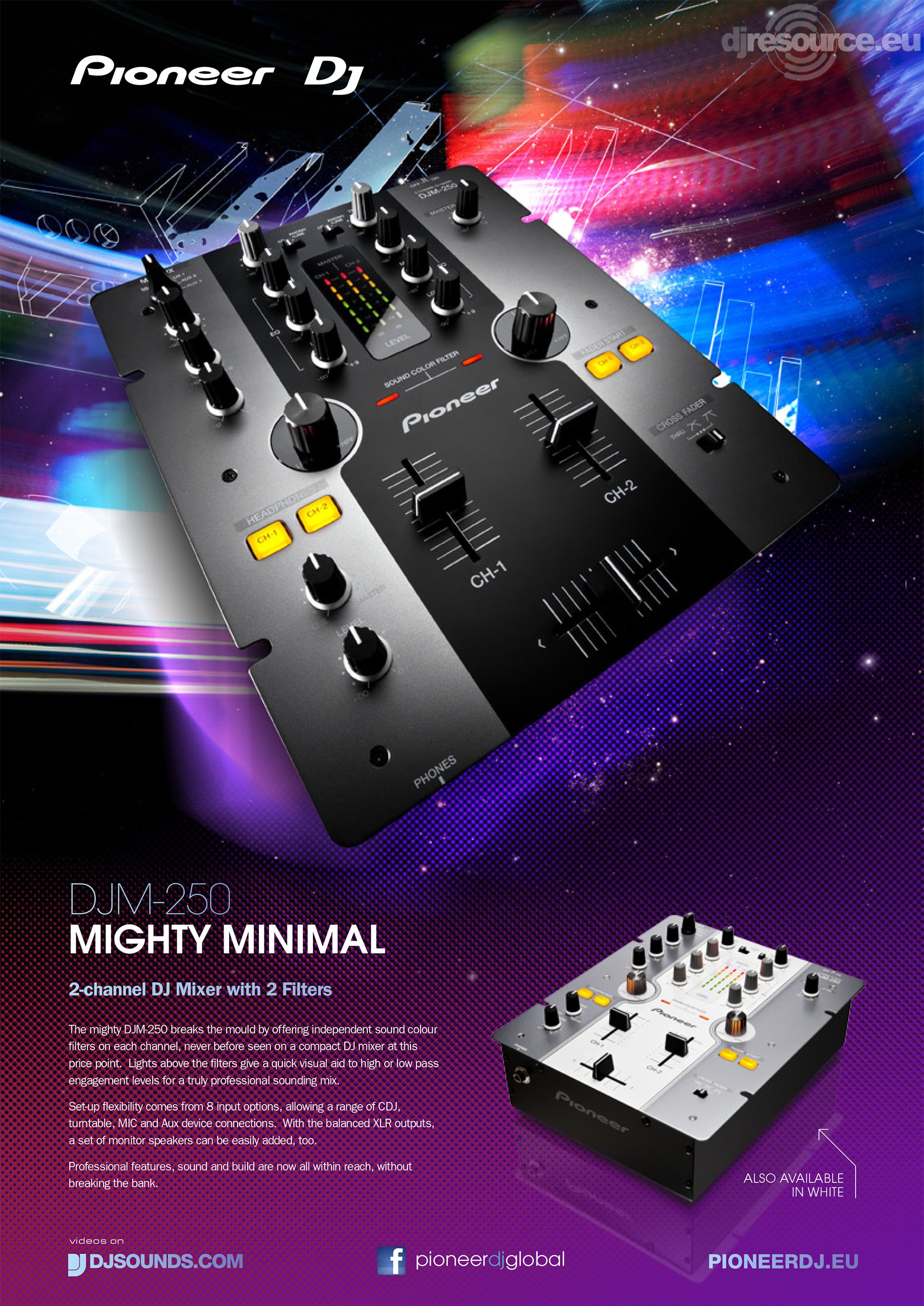 Pioneer DJ › DJM-250-K › Mixer - Gearbase | DJResource