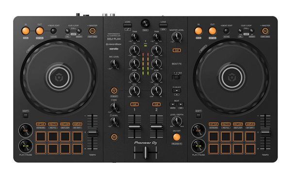 Pioneer DJ DDJ-FLX4, DM-40 + HDJ-CUE1 Bundle