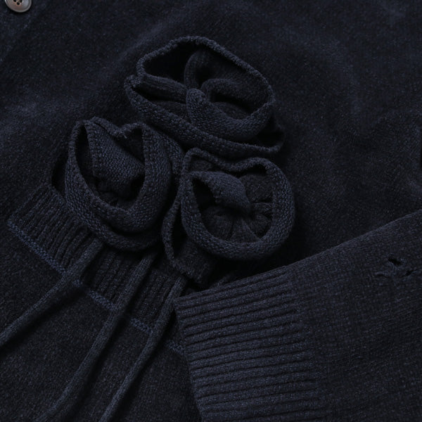 FLOWER CORSAGE CARDIGAN (21SS40KN48) | doublet / トップス (MEN