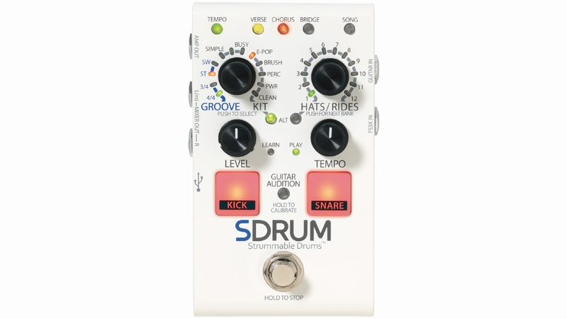 DigiTech／SDRUM】ギター／ベースの演奏でリズム・パターンを入力