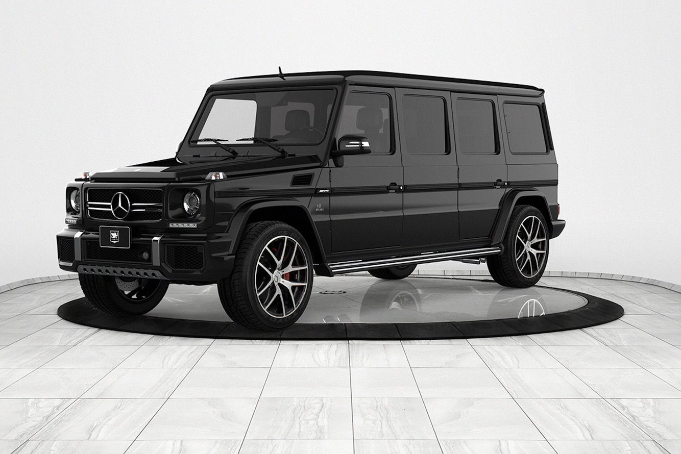 Withstand an attack in style with the Mercedes AMG G63-based