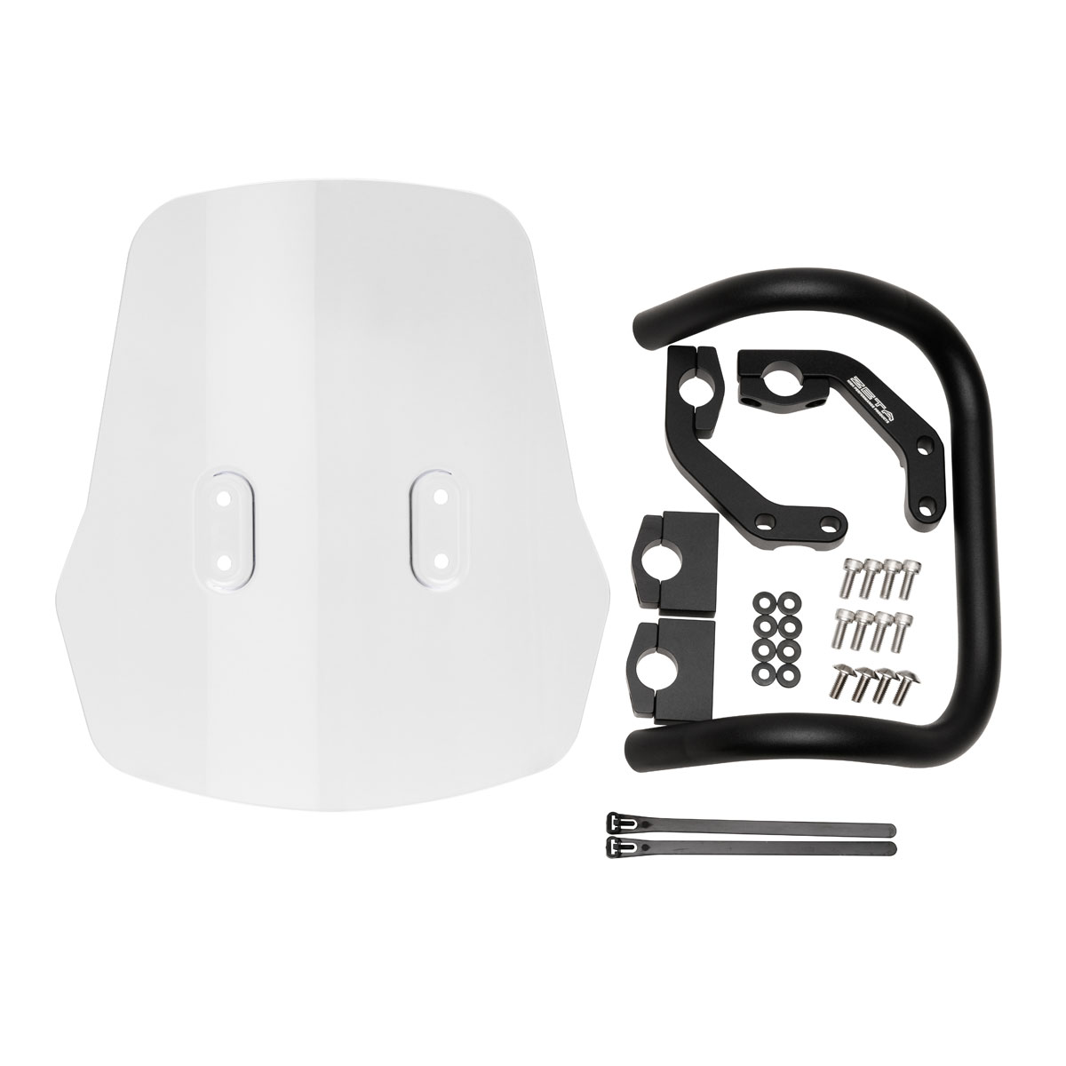 ZETA RACING アドベンチャーウィンドシールド (CT125ハンターカブ用