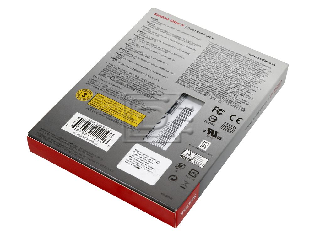 SanDisk SDSSDHII-960G 960GB 2.5