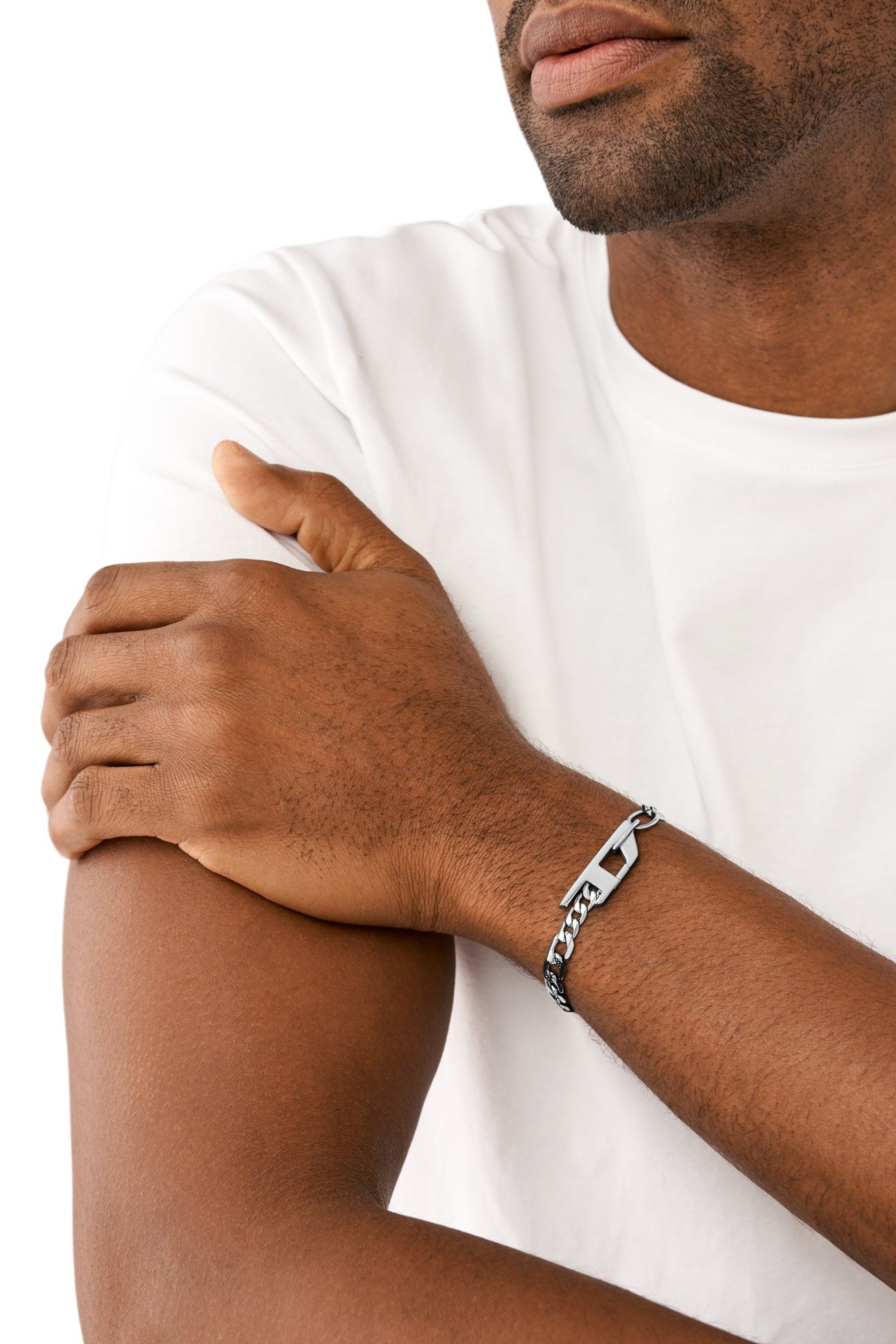 DX1473 ブレスレット｜シルバー｜ウィメンズ｜DIESEL