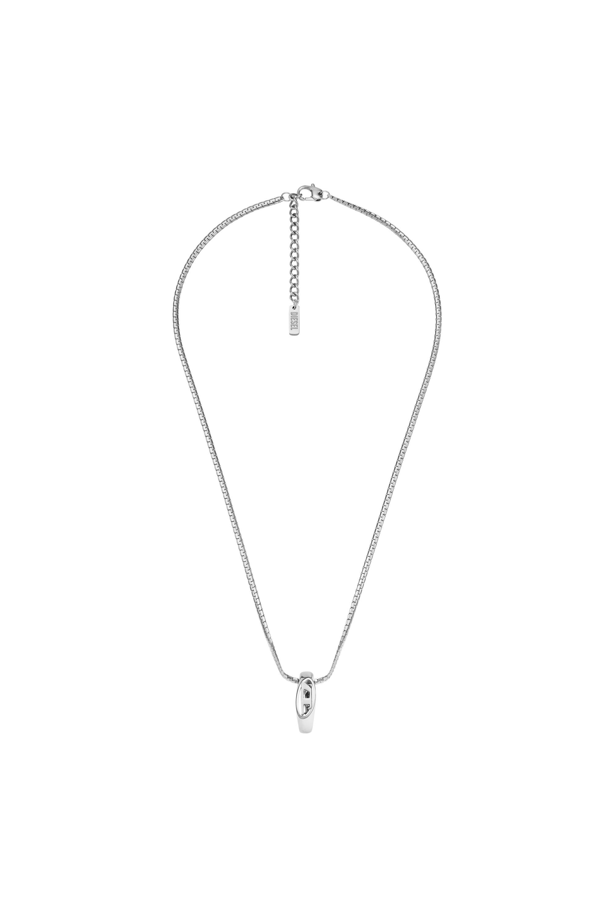 DX1644040 JEWELLERY Stainless steel pendant necklace｜シルバー