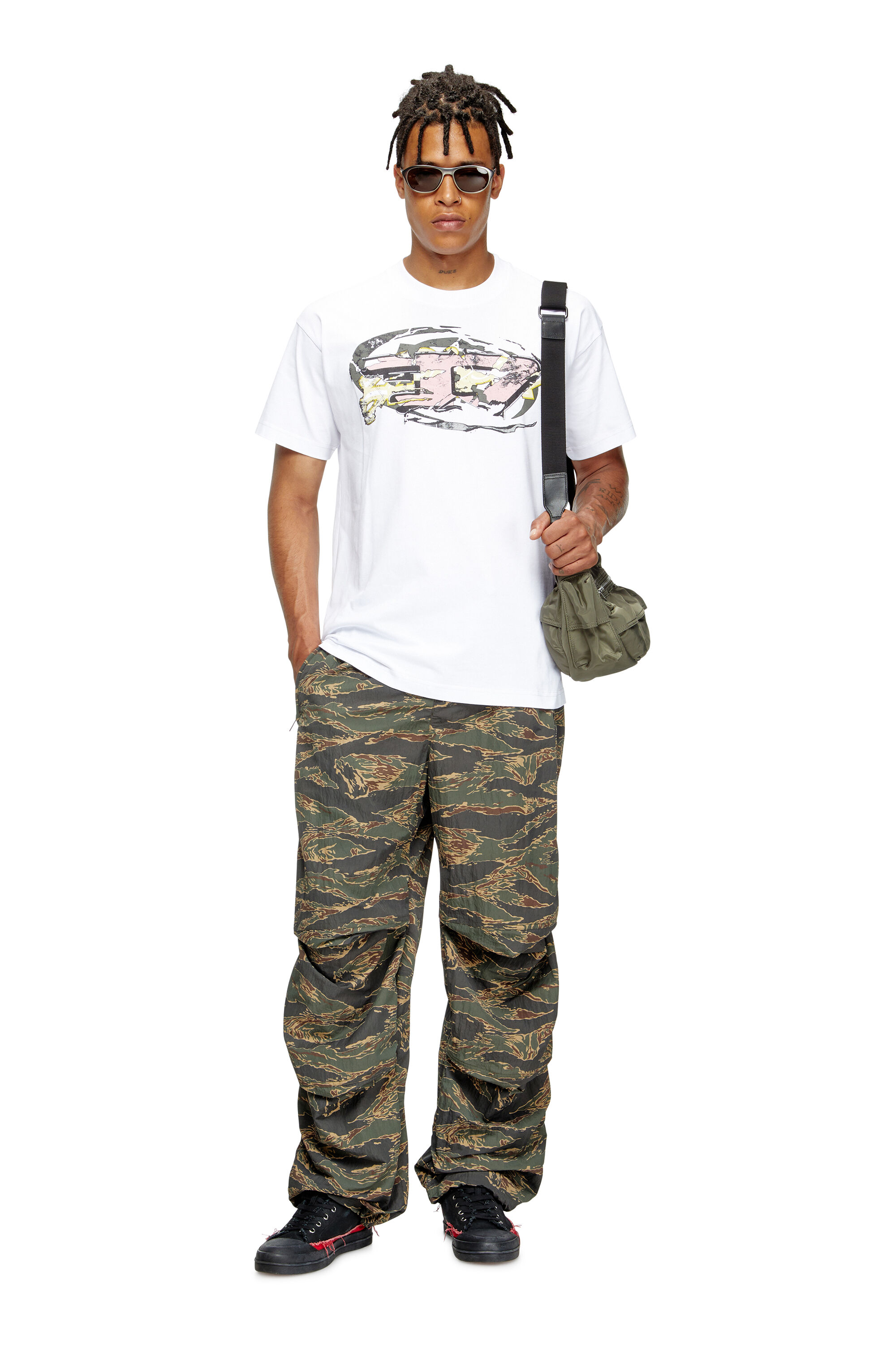 MULTI-PKTS SHOULDER BAG X クロスボディバッグ｜グリーン｜ウィメンズ