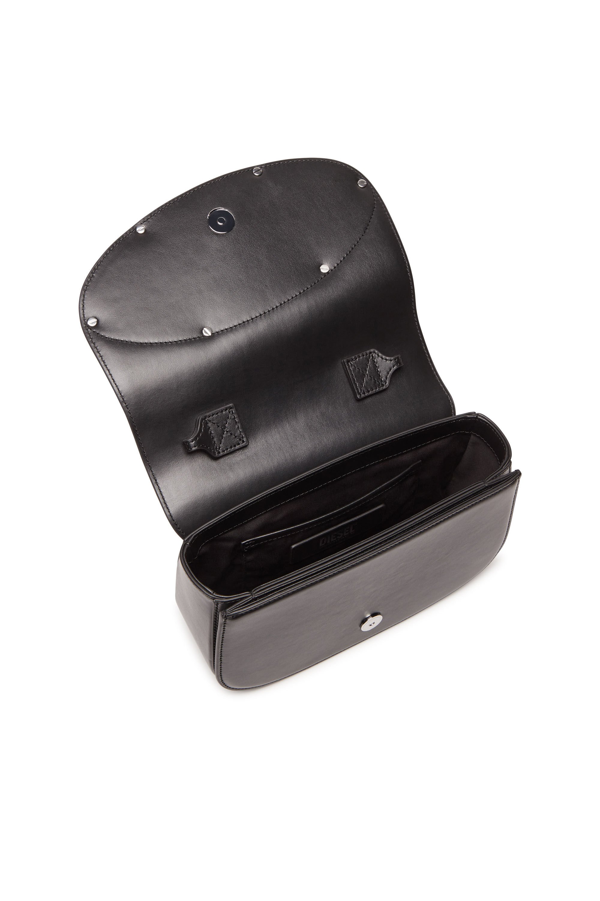 1DR M カウレザーショルダーバッグM｜ブラック｜ウィメンズ｜DIESEL