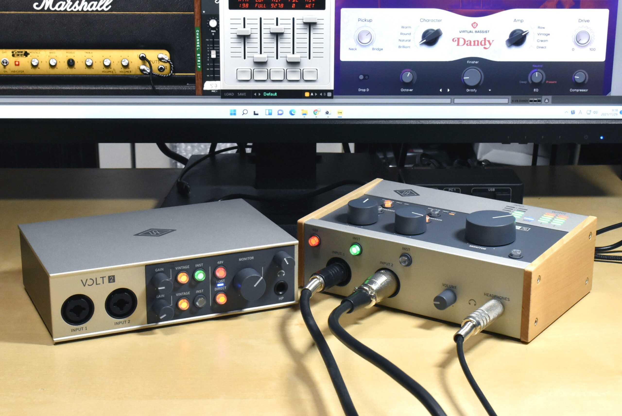 1176や610のアナログ回路搭載で話題のインターフェイス、UA VOLTを試し