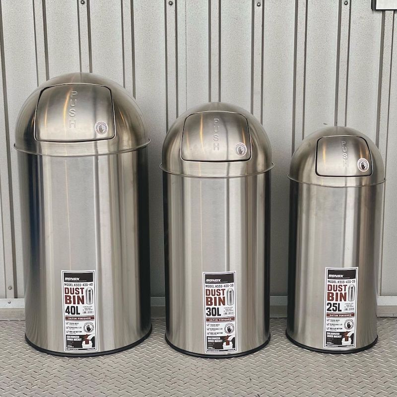 DULTON ONLINE SHOP | DUST BIN SATIN FINISHED 40L(40L): ホーム用品