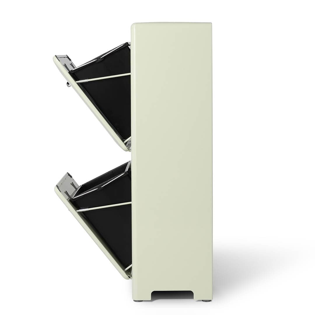DULTON ONLINE SHOP | TRASH CAN DOUBLE DECKER IVORY(IVORY): ホーム用品