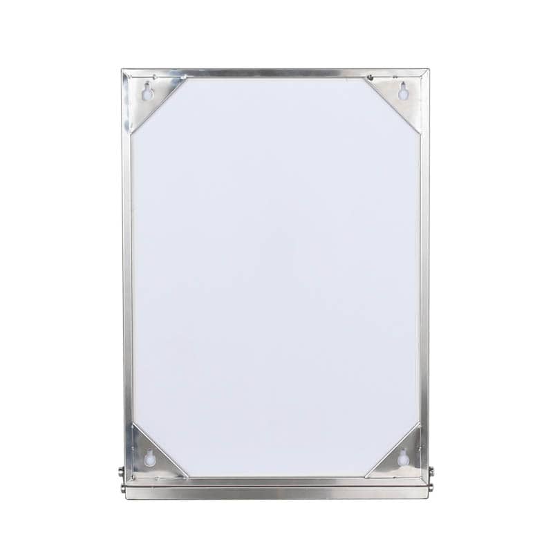 DULTON ONLINE SHOP | STAINLESS STEEL FRAME MIRROR WITH BRACKET S(S