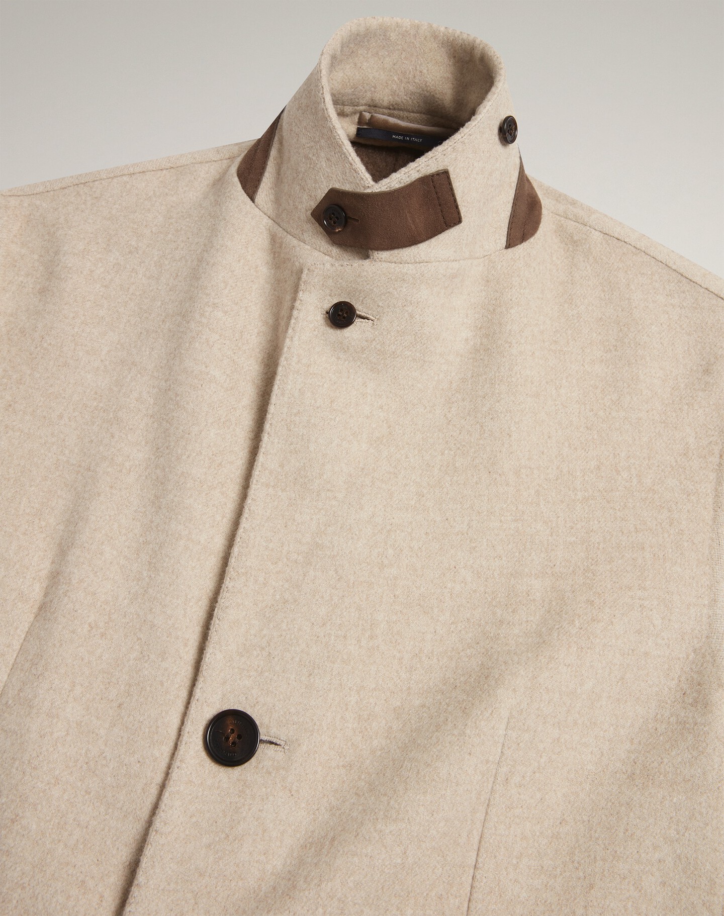 dunhill | Merino Wool Double Face Chesterfield Coat for men