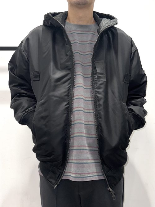 25AW】フーデッドMA-1コーデ【BLACK】 – The DUFFER of St.GEORGE