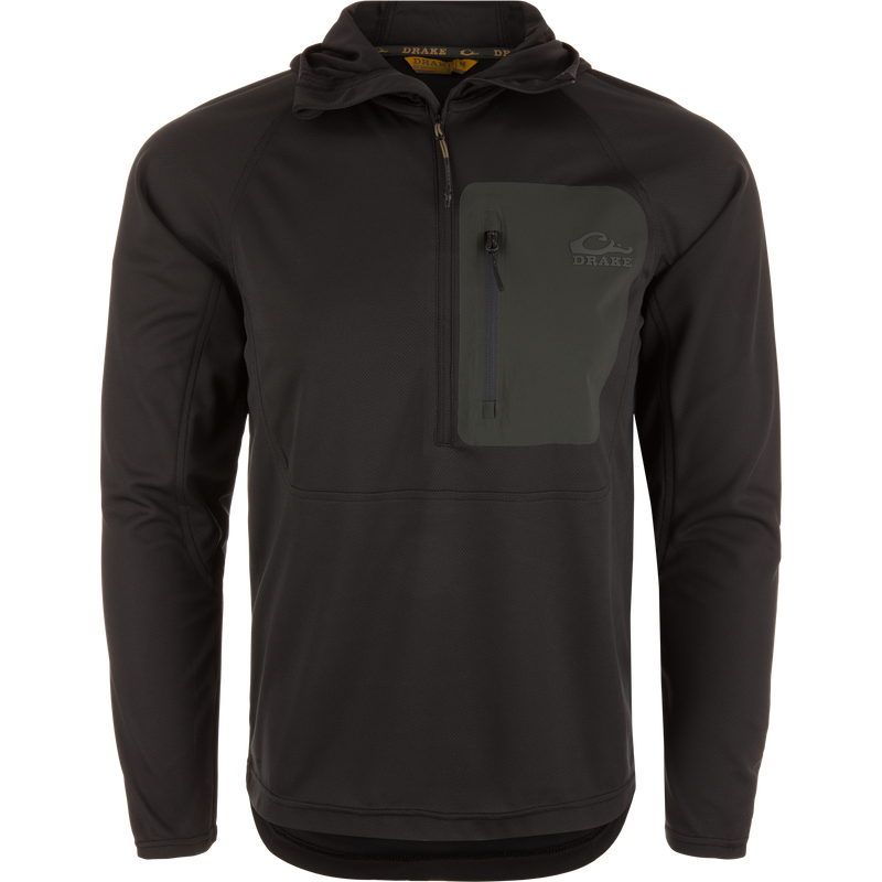 EST Performance Half-Zip Hoodie with UPF30 Protection – Drake