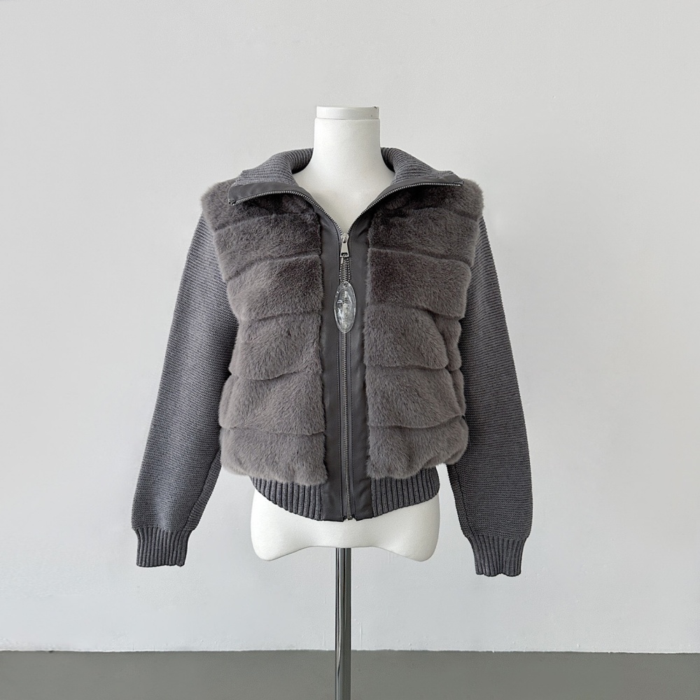 2WAYニットスリーブエコファーダウンジャンパー | レディース