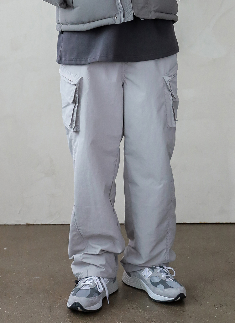 2WAYビッグカーゴパンツ(ライトグレー) | レディースファッション通販