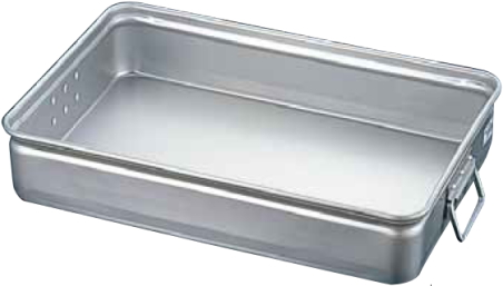 アカオアルミ 硬質アルミ 番重3点 アルミ製 業務用 番重 大110 蓋網