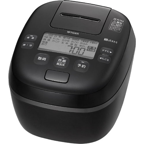 e-TREND｜東芝 鍛造かまど備長炭釜 RC-10VXP(K) [真空圧力IH炊飯器]