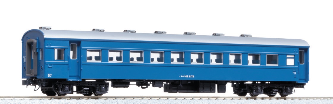KATO鉄道模型オンラインショッピング (HO)スハフ42 ブルー 改装形
