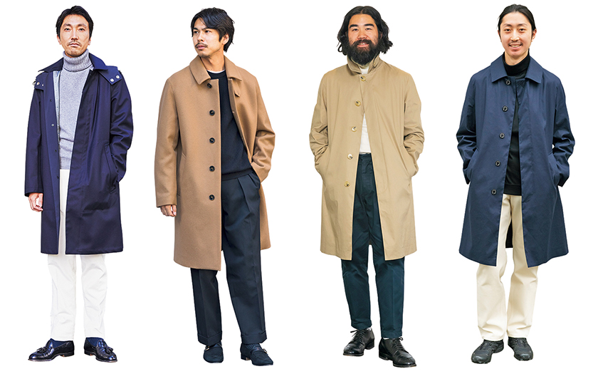 即実践できる!!着こなしのコツ【定番ステンカラーコート】編｜雑誌