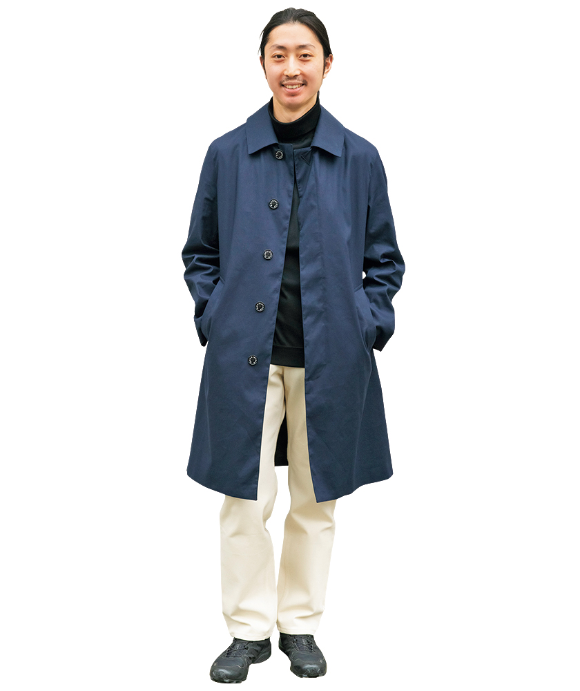 即実践できる!!着こなしのコツ【定番ステンカラーコート】編｜雑誌