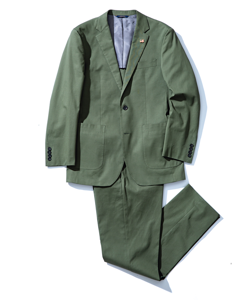 サウスウィック謹製 正統のコットンスーツこそ賞味期限∞である｜雑誌