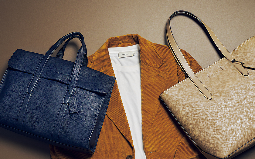 これからのON⇔OFF時代、コーチこそ“手が届く上質鞄”だ!!｜雑誌Begin