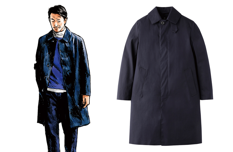ダンケルドのゴム引きコートは男の“恒久”おしゃれが叶う万能選手｜雑誌