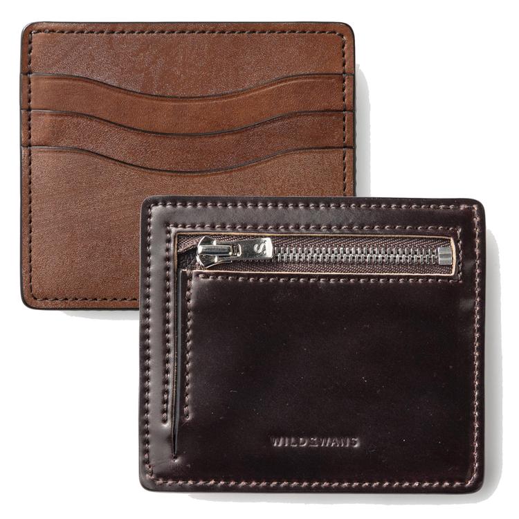 最高峰レザー2種が合体！】コードバン×ブライドルの豪華リャンメン財布