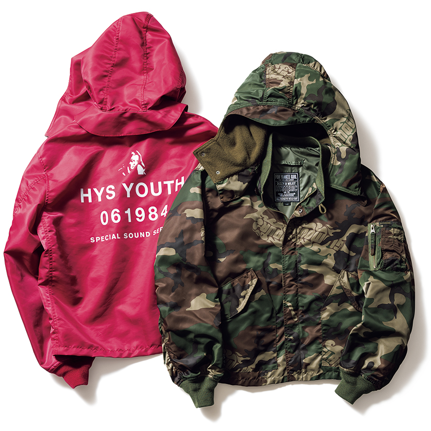 お洒落ミリタリーの魔術師”ヒステリックグラマーのA-1がええやん