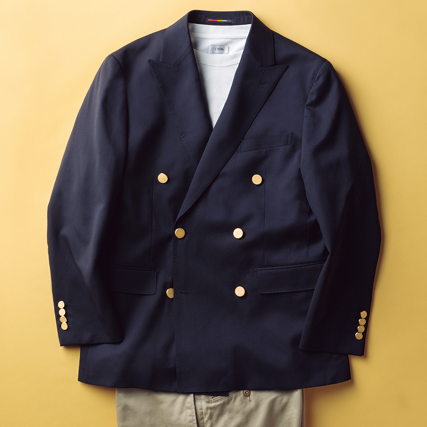 仕事もデートもこれ一着！ スーツのプロ“紺”身のブレザー｜雑誌Begin