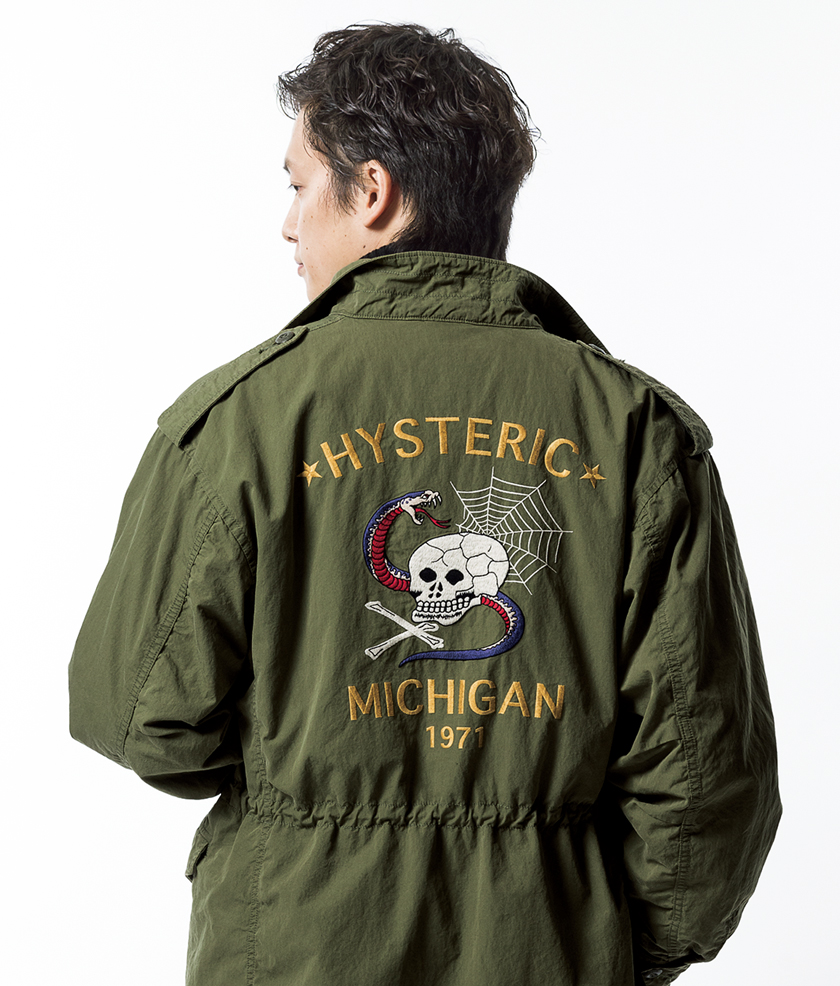 ヒステリックグラマーのM-51は、春までコレだけでOK！な勝負服｜雑誌