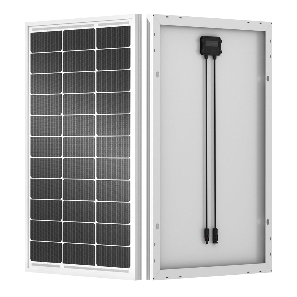 100W 12V Monocrystalline Solar Panel for Off-Grid Use – ECO-WORTHY