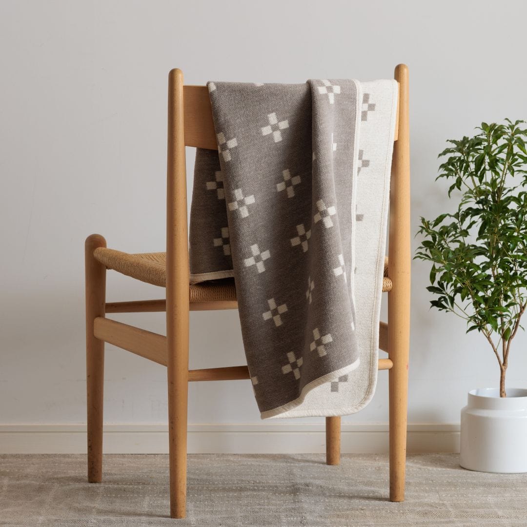 KLIPPAN/クリッパン シュニールコットン ミニブランケット