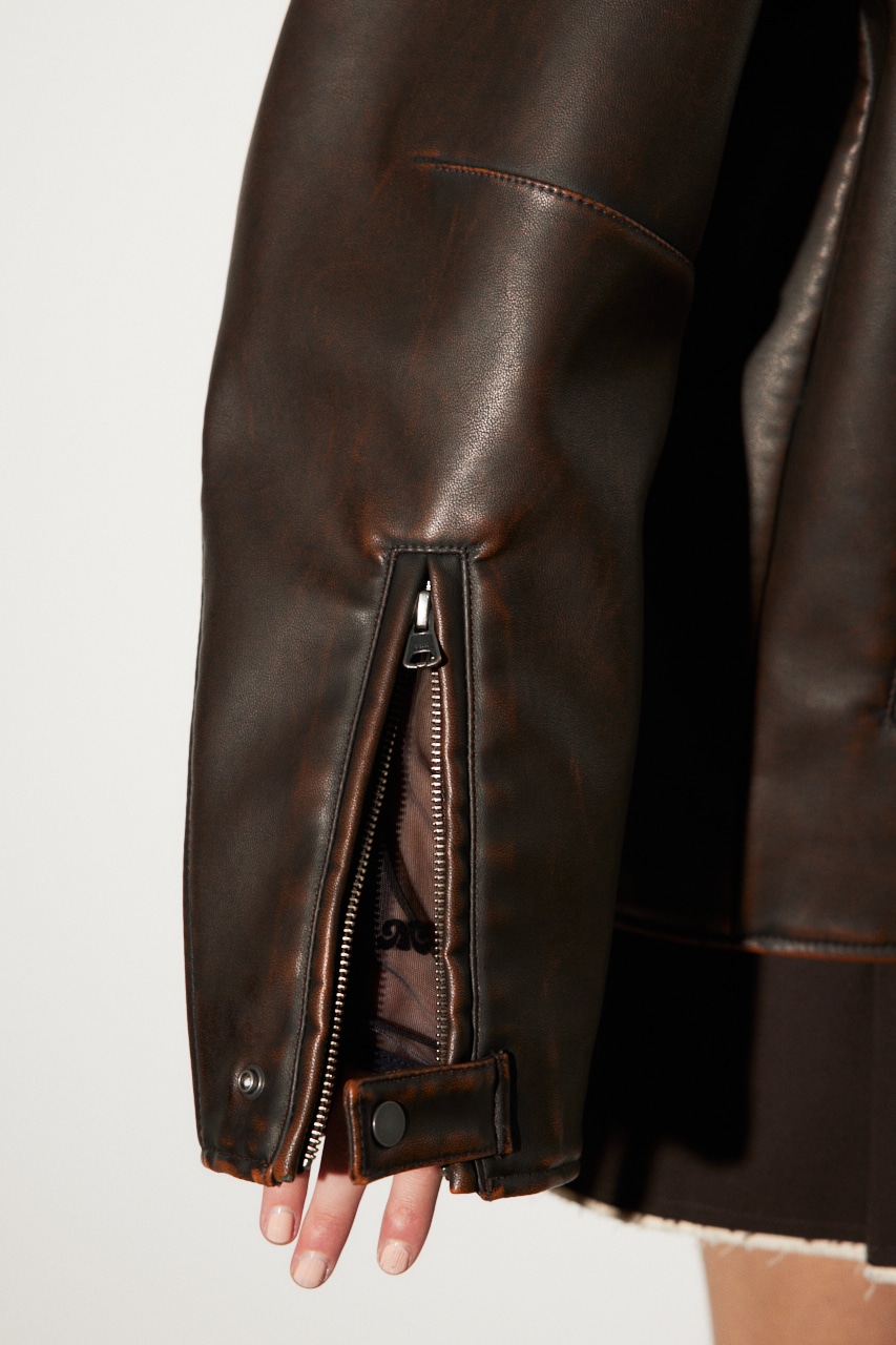 SLY | MICHIXSLY F／LEATHER ジャケット (ジャケット ) |SHEL'TTER