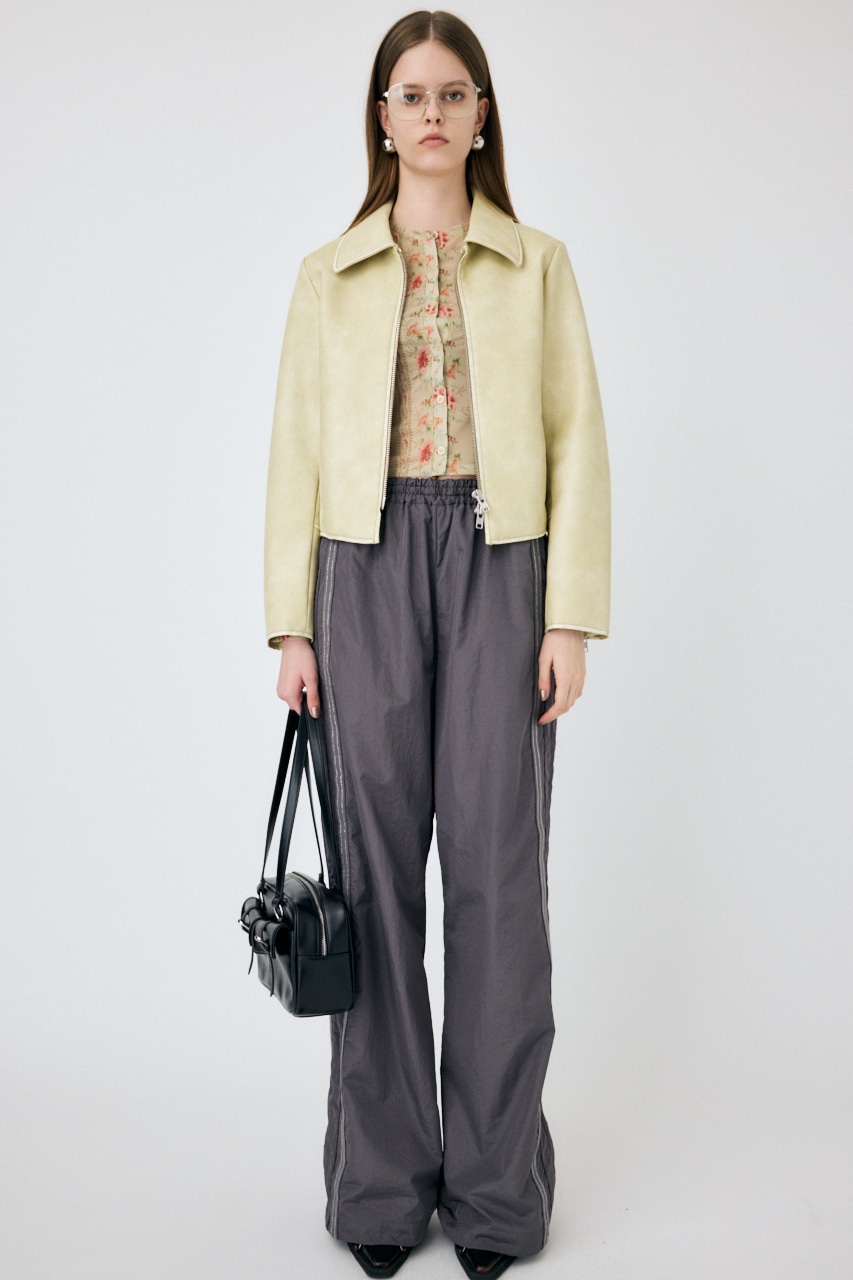 MOUSSY | FAUX LEATHER MINIMAL ジャケット (ジャケット ) |SHEL'TTER